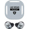 NFL Las Vegas Raiders Silver Performance Series Galaxy Buds Pro Skin