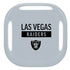 NFL Las Vegas Raiders Silver Performance Series Galaxy Buds Pro Skin