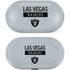 NFL Las Vegas Raiders Silver Performance Series Galaxy Buds Skin