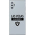 NFL Las Vegas Raiders Silver Performance Series Galaxy Note 10 Plus Skin