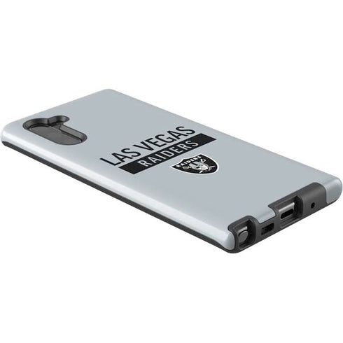 NFL Las Vegas Raiders Silver Performance Series Galaxy Note 10 Pro Case