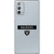NFL Las Vegas Raiders Silver Performance Series Galaxy Note20 5G Skin