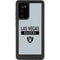 NFL Las Vegas Raiders Silver Performance Series Galaxy Note20 5G Waterproof Case