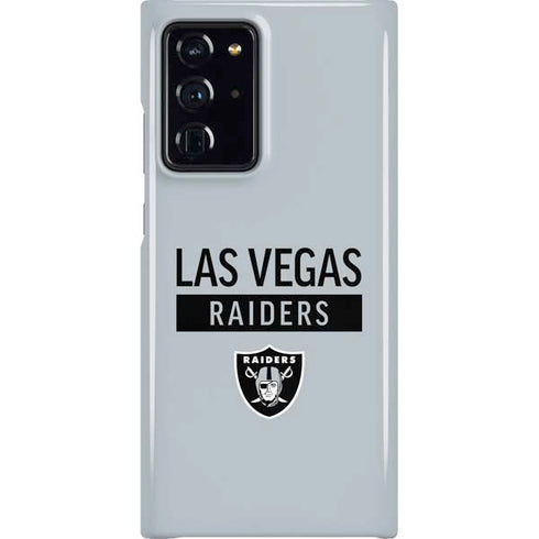 NFL Las Vegas Raiders Silver Performance Series Galaxy Note20 Ultra 5G Lite Case