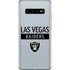 NFL Las Vegas Raiders Silver Performance Series Galaxy S10 Plus Skin