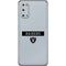 NFL Las Vegas Raiders Silver Performance Series Galaxy S20 Skin