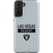 NFL Las Vegas Raiders Silver Performance Series Galaxy S21 FE Pro Case