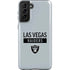 NFL Las Vegas Raiders Silver Performance Series Galaxy S21 FE Pro Case