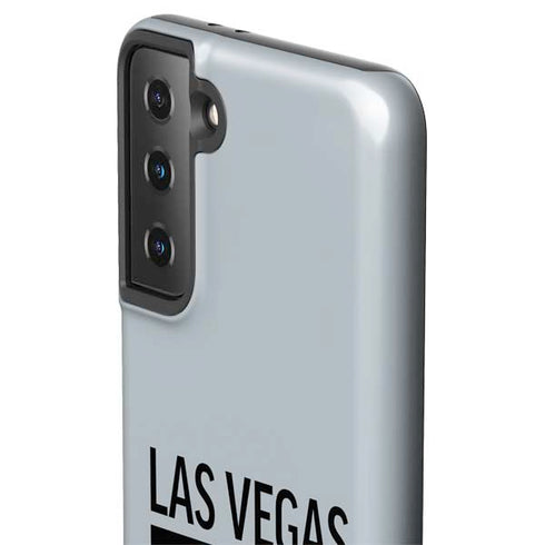 NFL Las Vegas Raiders Silver Performance Series Galaxy S21 FE Pro Case