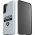 NFL Las Vegas Raiders Silver Performance Series Galaxy S21 FE Pro Case
