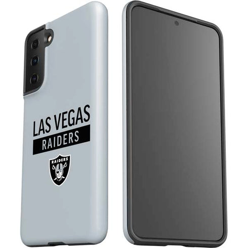 NFL Las Vegas Raiders Silver Performance Series Galaxy S21 Plus 5G Pro Case