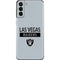 NFL Las Vegas Raiders Silver Performance Series Galaxy S21 Plus 5G Skin