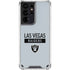 NFL Las Vegas Raiders Silver Performance Series Galaxy S21 Ultra 5G Clear Case