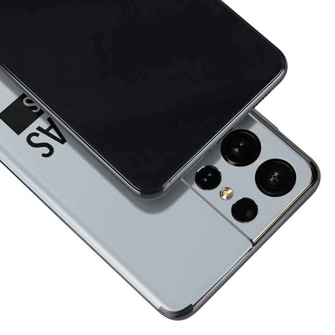 NFL Las Vegas Raiders Silver Performance Series Galaxy S21 Ultra 5G Skin