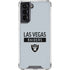 NFL Las Vegas Raiders Silver Performance Series Galaxy S22 Clear Case