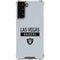NFL Las Vegas Raiders Silver Performance Series Galaxy S22 Plus Clear Case