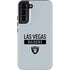 NFL Las Vegas Raiders Silver Performance Series Galaxy S22 Plus Pro Case