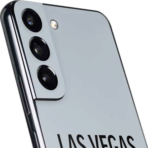 NFL Las Vegas Raiders Silver Performance Series Galaxy S22 Plus Skin