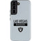 NFL Las Vegas Raiders Silver Performance Series Galaxy S22 Pro Case