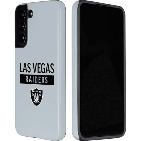 NFL Las Vegas Raiders Silver Performance Series Galaxy S22 Pro Case