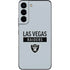NFL Las Vegas Raiders Silver Performance Series Galaxy S22 Skin
