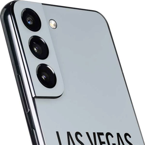 NFL Las Vegas Raiders Silver Performance Series Galaxy S22 Skin