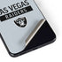 NFL Las Vegas Raiders Silver Performance Series Galaxy S22 Skin
