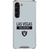 NFL Las Vegas Raiders Silver Performance Series Galaxy S23 Clear Case