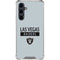 NFL Las Vegas Raiders Silver Performance Series Galaxy S23 FE Clear Case