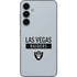 NFL Las Vegas Raiders Silver Performance Series Galaxy S23 FE Skin