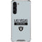 NFL Las Vegas Raiders Silver Performance Series Galaxy S23 Plus Clear Case