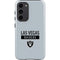 NFL Las Vegas Raiders Silver Performance Series Galaxy S23 Plus Pro Case