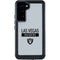 NFL Las Vegas Raiders Silver Performance Series Galaxy S23 Plus Waterproof Case