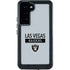 NFL Las Vegas Raiders Silver Performance Series Galaxy S23 Plus Waterproof Case