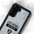 NFL Las Vegas Raiders Silver Performance Series Galaxy S23 Plus Waterproof Case