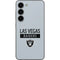 NFL Las Vegas Raiders Silver Performance Series Galaxy S23 Skin