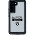 NFL Las Vegas Raiders Silver Performance Series Galaxy S23 Waterproof Case