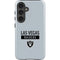 NFL Las Vegas Raiders Silver Performance Series Galaxy S24 Impact Case