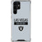 NFL Las Vegas Raiders Silver Performance Series Galaxy S24 Ultra Clear Case