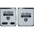 NFL Las Vegas Raiders Silver Performance Series Galaxy Z Flip Skin