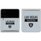 NFL Las Vegas Raiders Silver Performance Series Galaxy Z Flip4 5G Skin