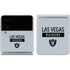 NFL Las Vegas Raiders Silver Performance Series Galaxy Z Flip4 5G Skin