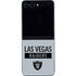NFL Las Vegas Raiders Silver Performance Series Galaxy Z Flip5 5G Skin