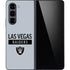 NFL Las Vegas Raiders Silver Performance Series Galaxy Z Fold5 5G Skin