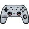 NFL Las Vegas Raiders Silver Performance Series Google Stadia Controller Skin