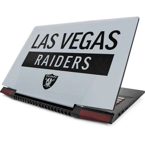 NFL Las Vegas Raiders Silver Performance Series Lenovo IdeaPad Skin