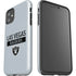 NFL Las Vegas Raiders Silver Performance Series iPhone 11 Impact Case