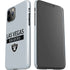 NFL Las Vegas Raiders Silver Performance Series iPhone 11 Pro Lite Case