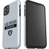 NFL Las Vegas Raiders Silver Performance Series iPhone 11 Pro Max Impact Case