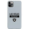 NFL Las Vegas Raiders Silver Performance Series iPhone 11 Pro Max Lite Case
